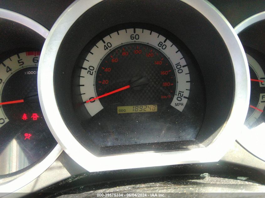 2013 Toyota Tacoma Prerunner V6 VIN: 5TFJU4GNXDX045350 Lot: 39575334