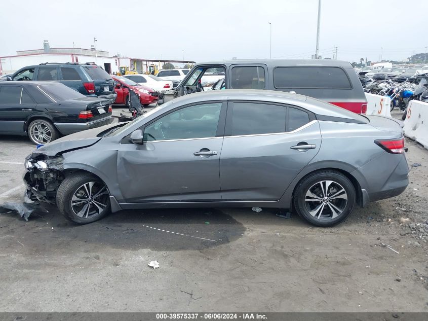 2020 Nissan Sentra Sv Xtronic Cvt VIN: 3N1AB8CV5LY254658 Lot: 39575337