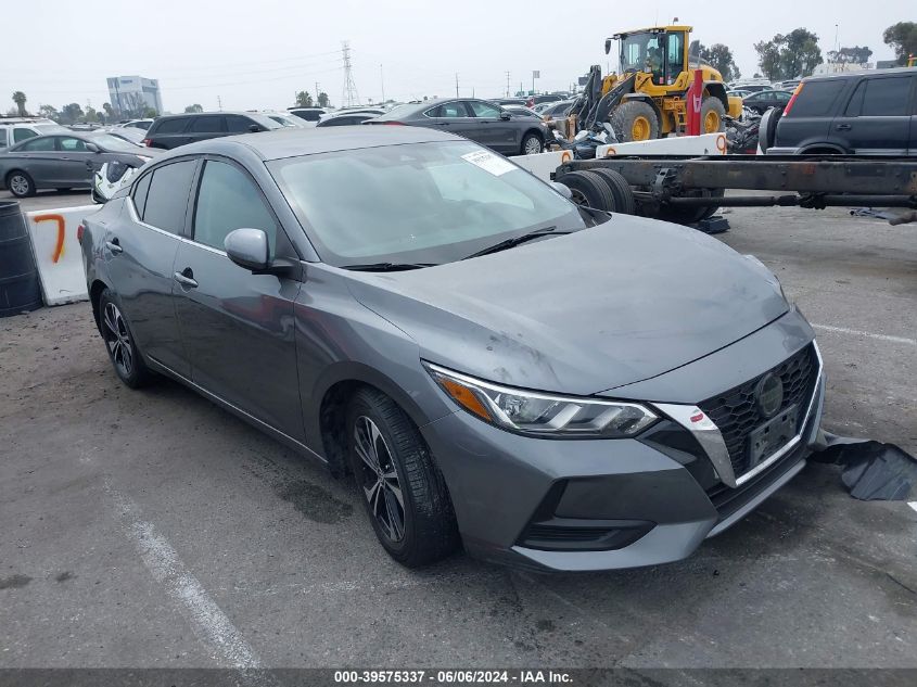 2020 Nissan Sentra Sv Xtronic Cvt VIN: 3N1AB8CV5LY254658 Lot: 39575337