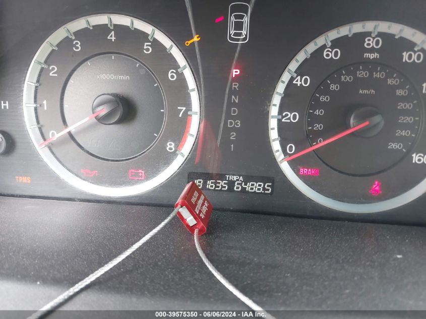 2009 Honda Accord 2.4 Ex VIN: 1HGCP26779A092581 Lot: 39575350