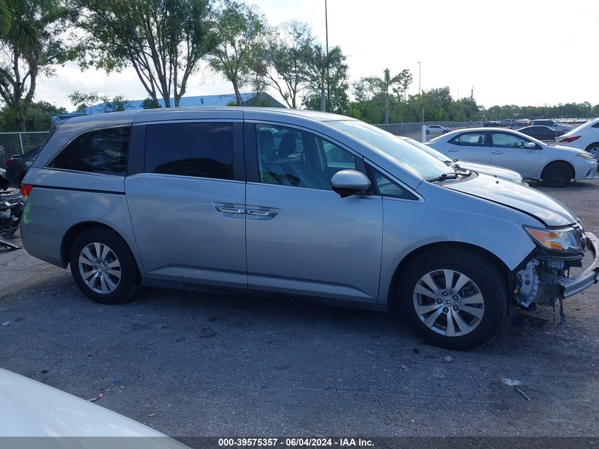 2016 Honda Odyssey Se VIN: 5FNRL5H30GB122363 Lot: 39575357