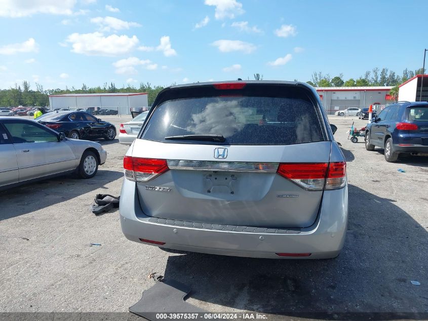 2016 Honda Odyssey Se VIN: 5FNRL5H30GB122363 Lot: 39575357