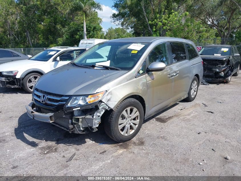 2016 Honda Odyssey Se VIN: 5FNRL5H30GB122363 Lot: 39575357