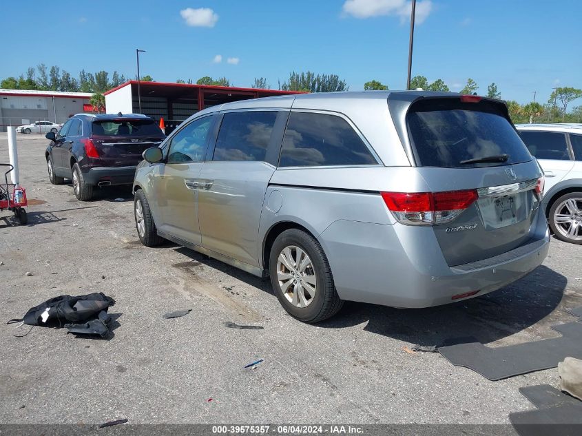 2016 Honda Odyssey Se VIN: 5FNRL5H30GB122363 Lot: 39575357