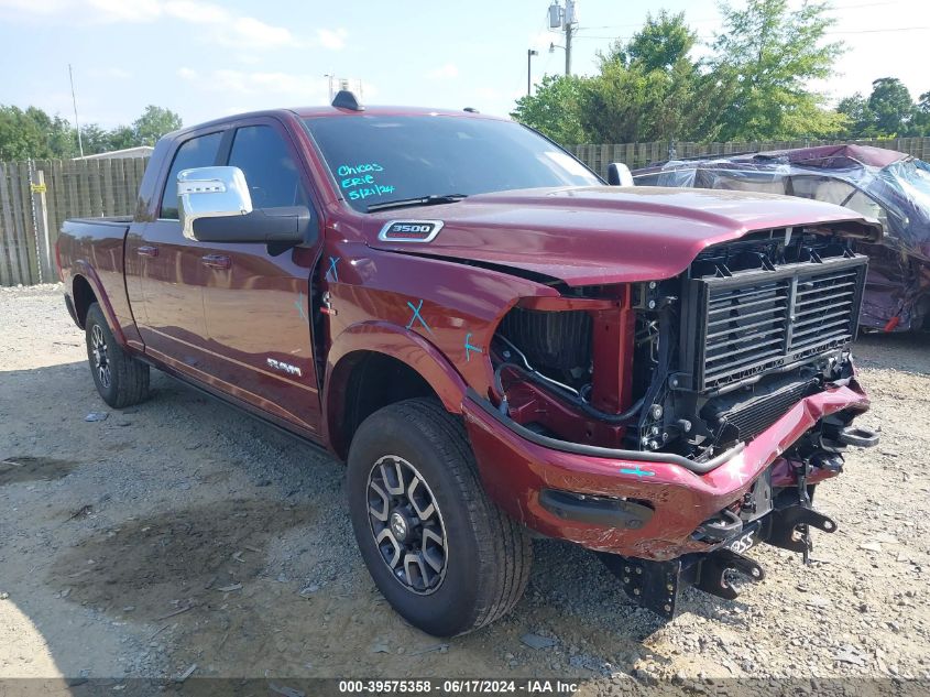 2023 Ram 3500 Limited Longhorn Mega Cab 4X4 6'4 Box VIN: 3C63R3NL9PG564055 Lot: 39575358