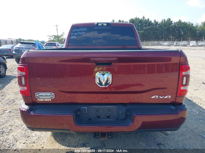 2023 Ram 3500 Limited Longhorn Mega Cab 4X4 6'4 Box VIN: 3C63R3NL9PG564055 Lot: 39575358