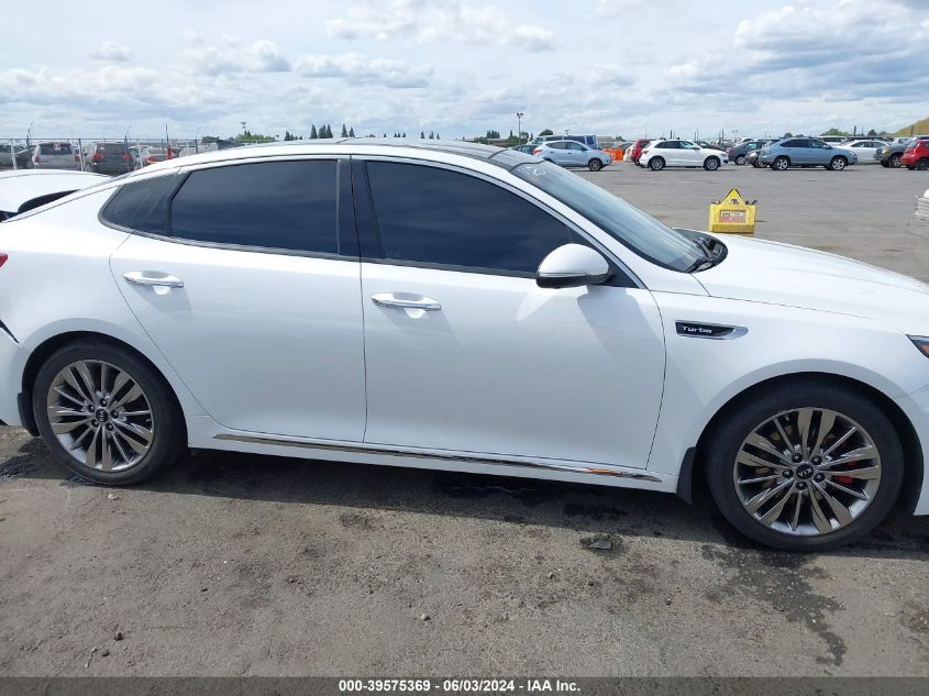 2019 KIA OPTIMA SX TURBO - 5XXGV4L2XKG296330