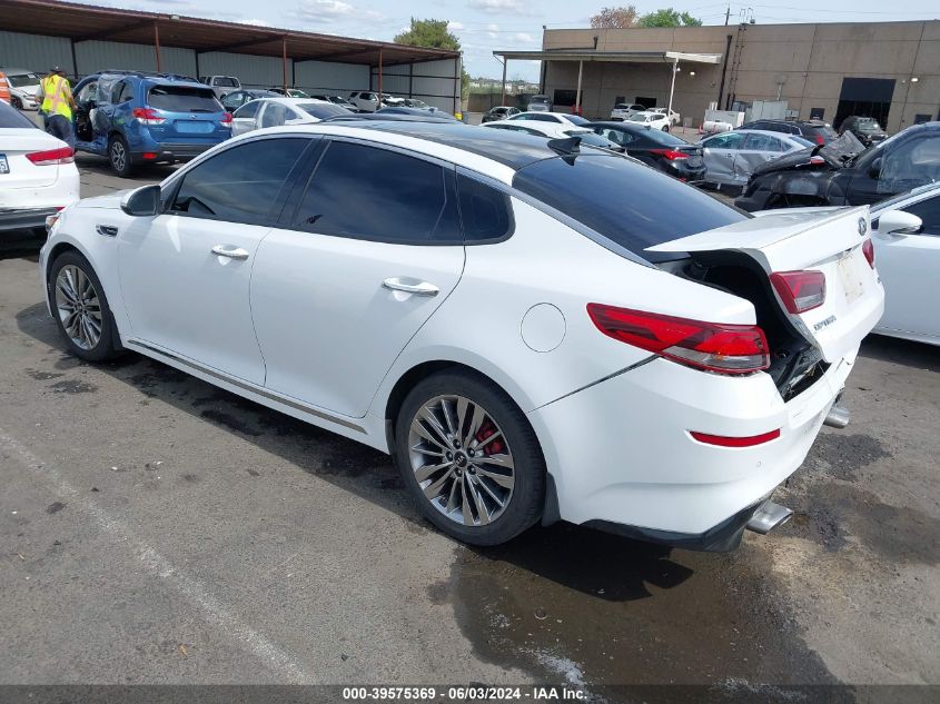 2019 KIA OPTIMA SX TURBO - 5XXGV4L2XKG296330