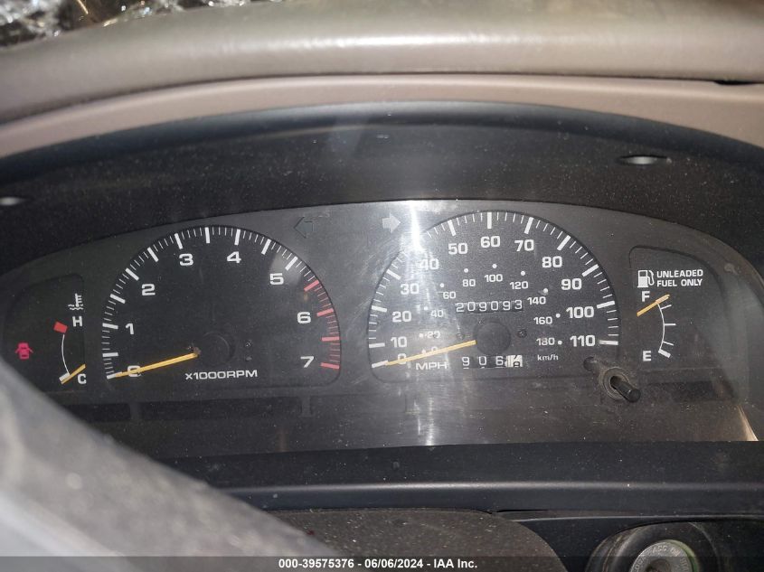 1997 Toyota 4Runner Sr5 V6 VIN: JT3HN86R3V0090152 Lot: 39575376