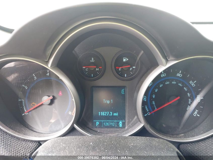 2011 Chevrolet Cruze 1Lt VIN: 1G1PF5S94B7251211 Lot: 39575382