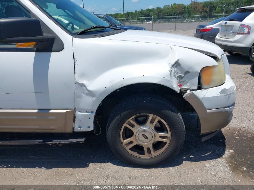 2003 Ford Expedition Eddie Bauer VIN: 1FMRU17W83LA89052 Lot: 39575384