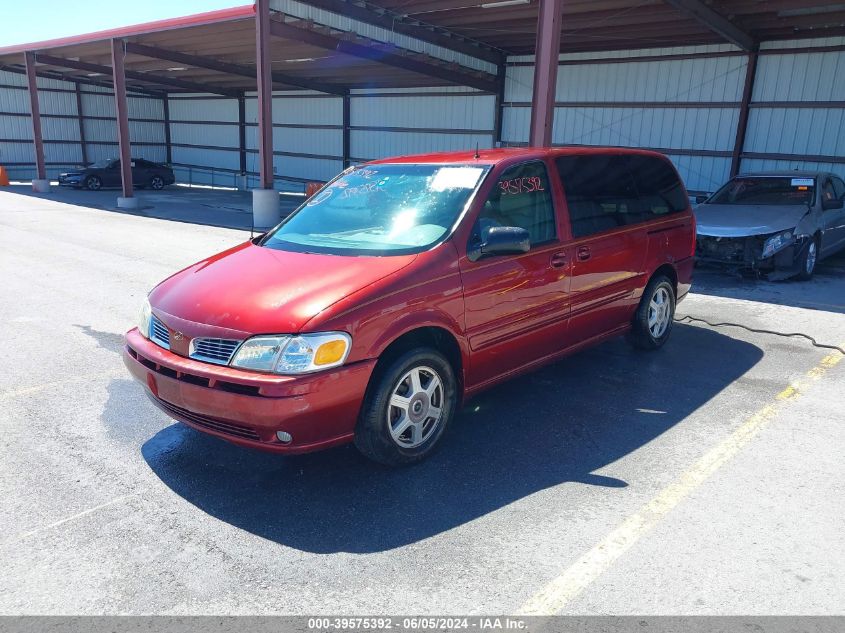 2002 Oldsmobile Silhouette Gls VIN: 1GHDV03E92D185326 Lot: 39575392