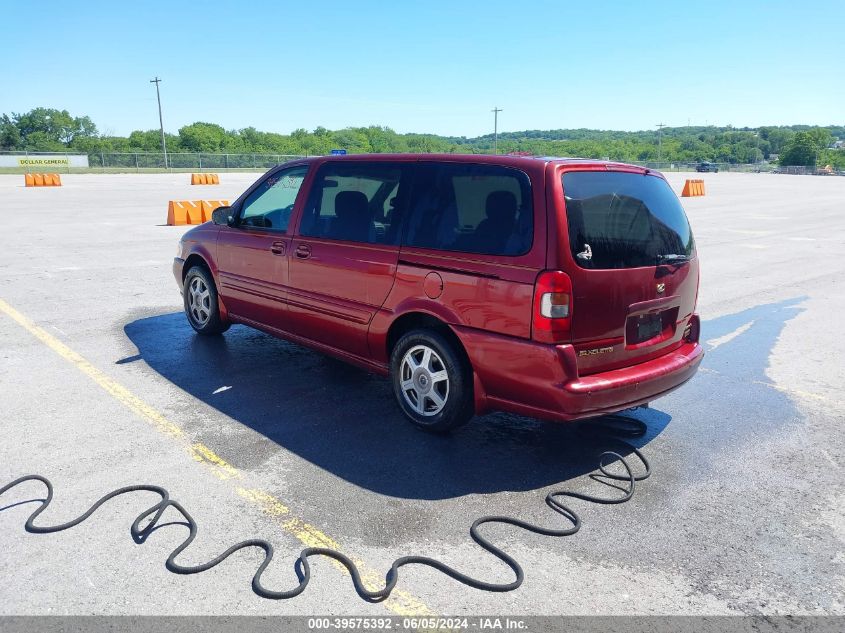 2002 Oldsmobile Silhouette Gls VIN: 1GHDV03E92D185326 Lot: 39575392