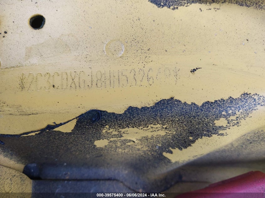 2017 Dodge Charger Daytona 392 Rwd VIN: 2C3CDXGJ8HH532648 Lot: 39575400