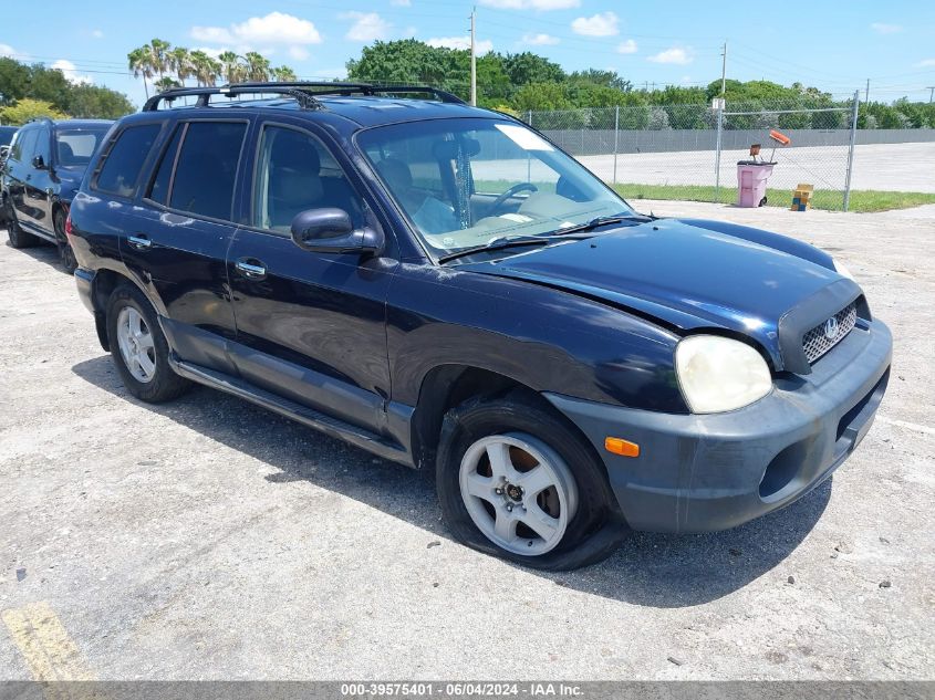 2004 Hyundai Santa Fe Gls/Lx VIN: KM8SC13E84U594019 Lot: 39575401