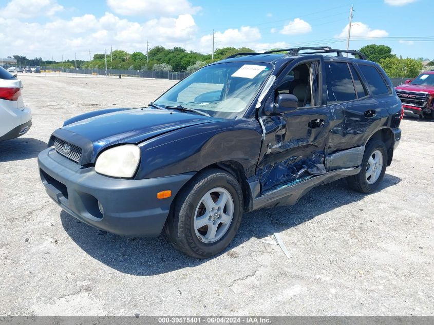 2004 Hyundai Santa Fe Gls/Lx VIN: KM8SC13E84U594019 Lot: 39575401