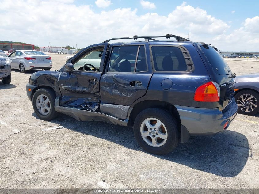 2004 Hyundai Santa Fe Gls/Lx VIN: KM8SC13E84U594019 Lot: 39575401