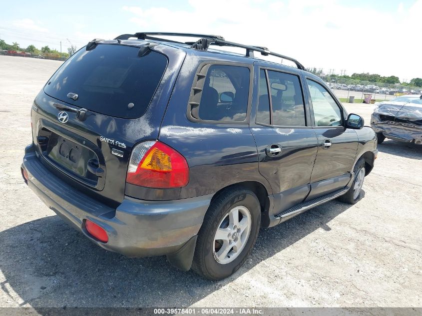 2004 Hyundai Santa Fe Gls/Lx VIN: KM8SC13E84U594019 Lot: 39575401