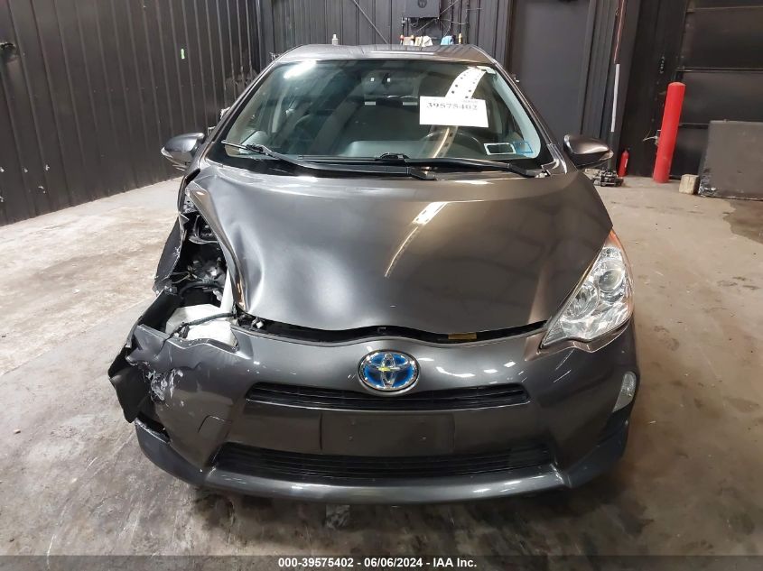 2014 Toyota Prius C Three VIN: JTDKDTB37E1071350 Lot: 39575402