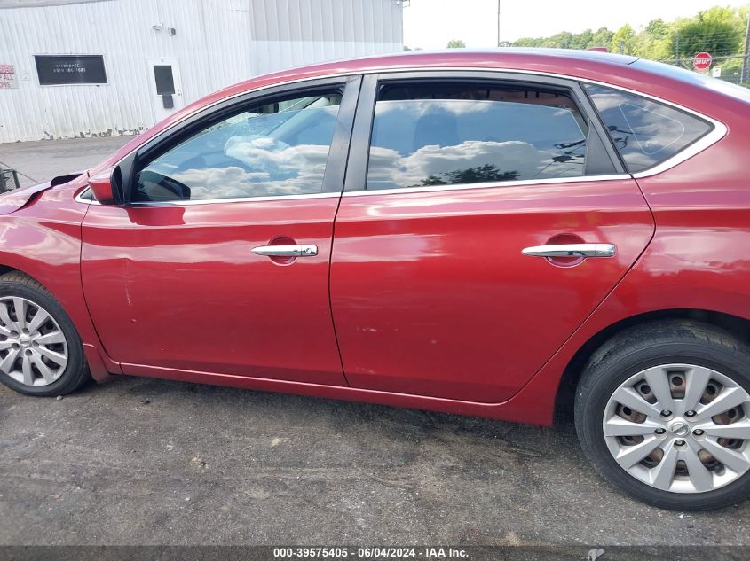 2016 Nissan Sentra Sv VIN: 3N1AB7AP1GL682986 Lot: 39575405