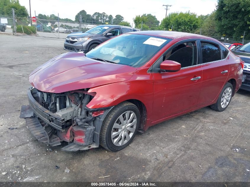 2016 NISSAN SENTRA SV - 3N1AB7AP1GL682986