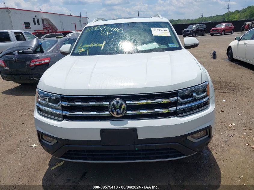 2018 Volkswagen Atlas 3.6L V6 Sel VIN: 1V2MR2CA8JC550259 Lot: 39575410