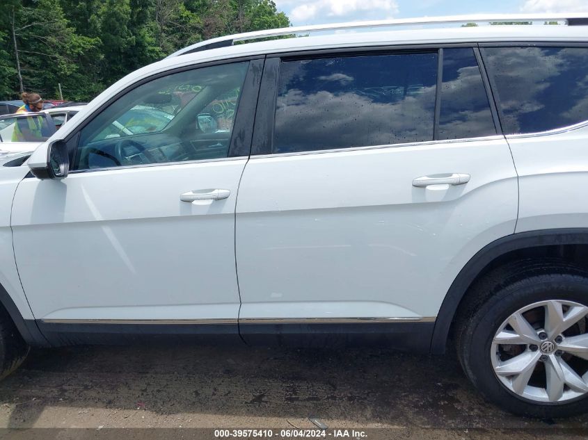 2018 Volkswagen Atlas 3.6L V6 Sel VIN: 1V2MR2CA8JC550259 Lot: 39575410