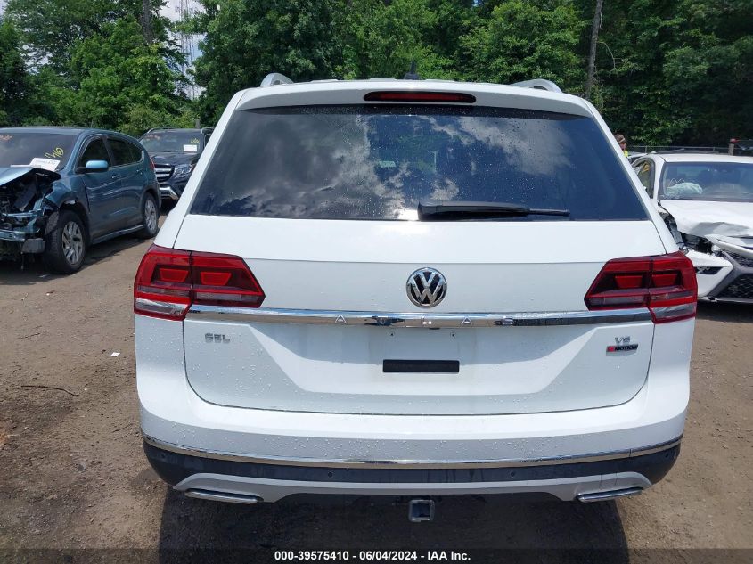 2018 Volkswagen Atlas 3.6L V6 Sel VIN: 1V2MR2CA8JC550259 Lot: 39575410