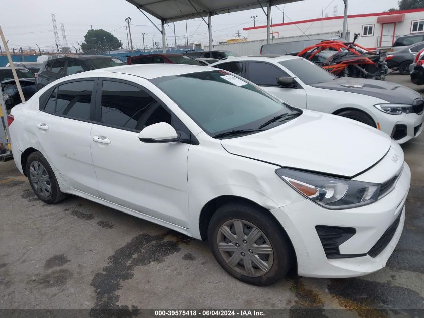 2023 Kia Rio Lx VIN: 3KPA24AD8PE553357 Lot: 39575418