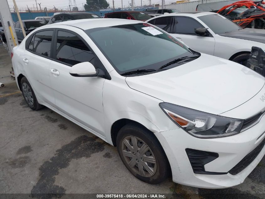 2023 Kia Rio Lx VIN: 3KPA24AD8PE553357 Lot: 39575418