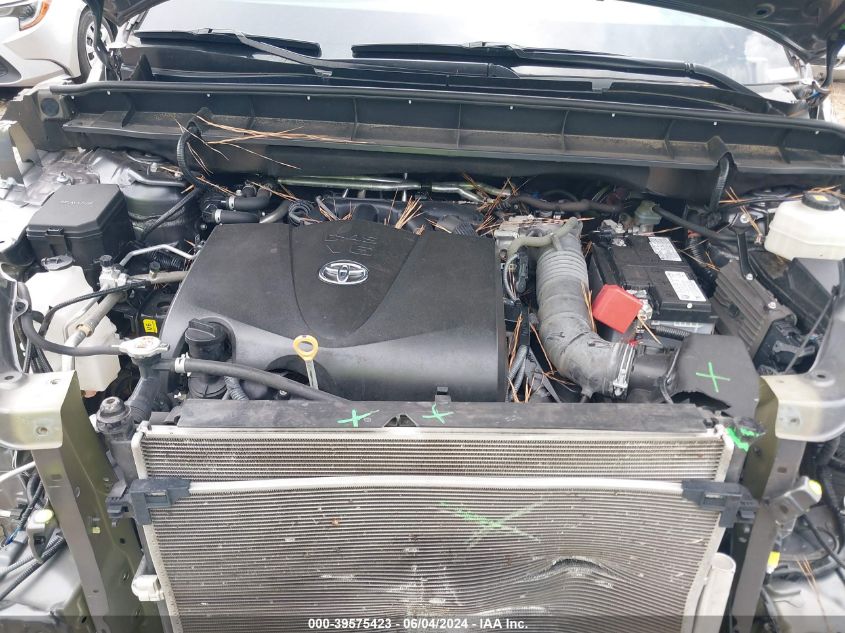 2021 Toyota Highlander Le VIN: 5TDZZRAH2MS065814 Lot: 39575423