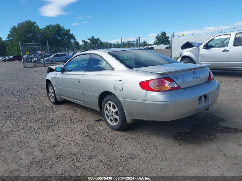 2002 Toyota Camry Solara Se VIN: 2T1CE22P62C012828 Lot: 39575430