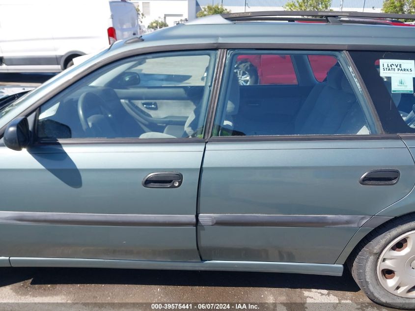 2000 Subaru Legacy L VIN: 4S3BH6350Y7307425 Lot: 39575441