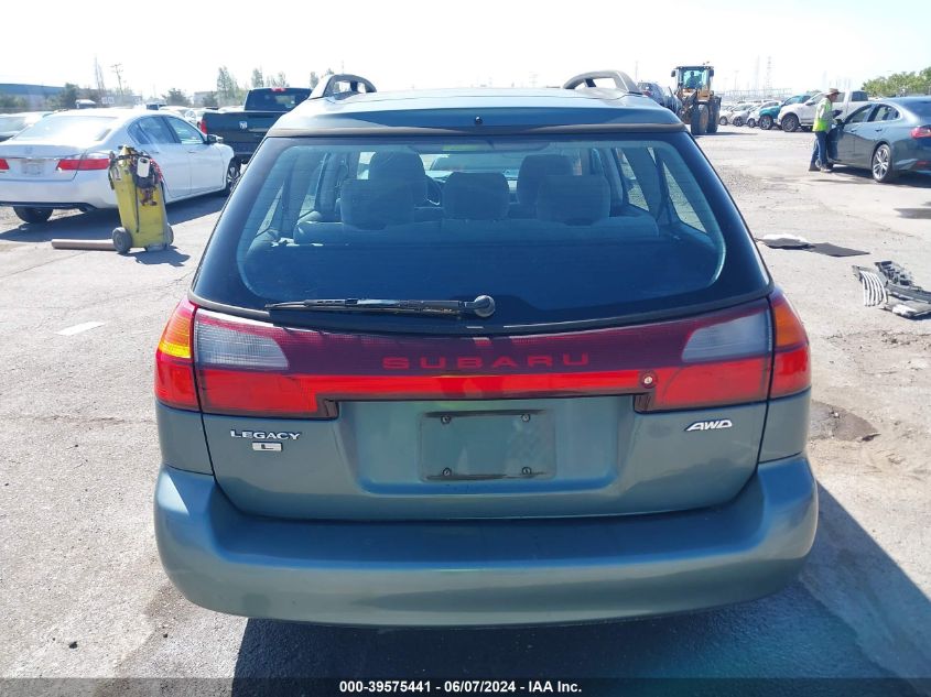 2000 Subaru Legacy L VIN: 4S3BH6350Y7307425 Lot: 39575441