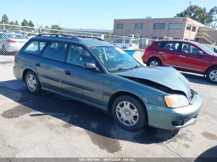 2000 Subaru Legacy L VIN: 4S3BH6350Y7307425 Lot: 39575441