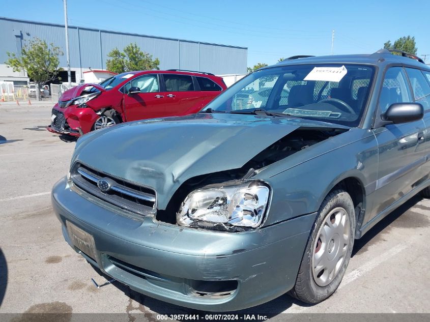 2000 Subaru Legacy L VIN: 4S3BH6350Y7307425 Lot: 39575441