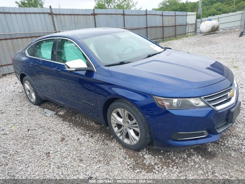 2014 Chevrolet Impala 2Lt VIN: 1G1125S34EU159244 Lot: 39575447