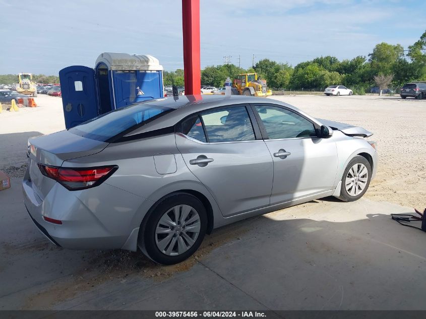 2020 Nissan Sentra S Xtronic Cvt VIN: 3N1AB8BV2LY269619 Lot: 39575456