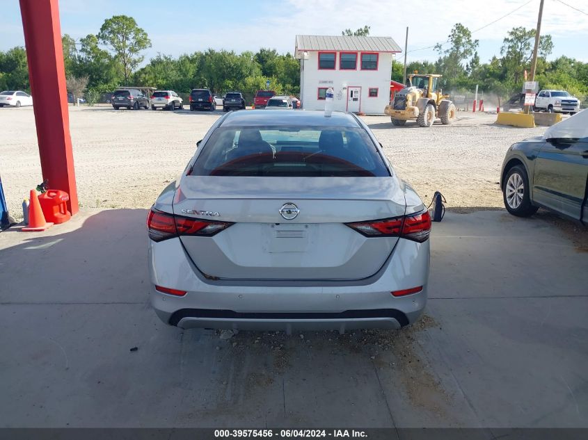 2020 Nissan Sentra S Xtronic Cvt VIN: 3N1AB8BV2LY269619 Lot: 39575456