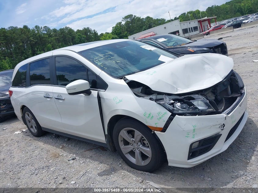 2020 Honda Odyssey Ex-L/Ex-L W/Navi Res VIN: 5FNRL6H74LB023662 Lot: 39575459