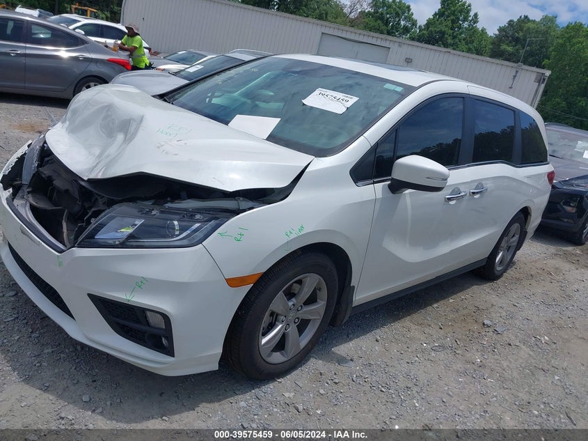 2020 Honda Odyssey Ex-L/Ex-L W/Navi Res VIN: 5FNRL6H74LB023662 Lot: 39575459