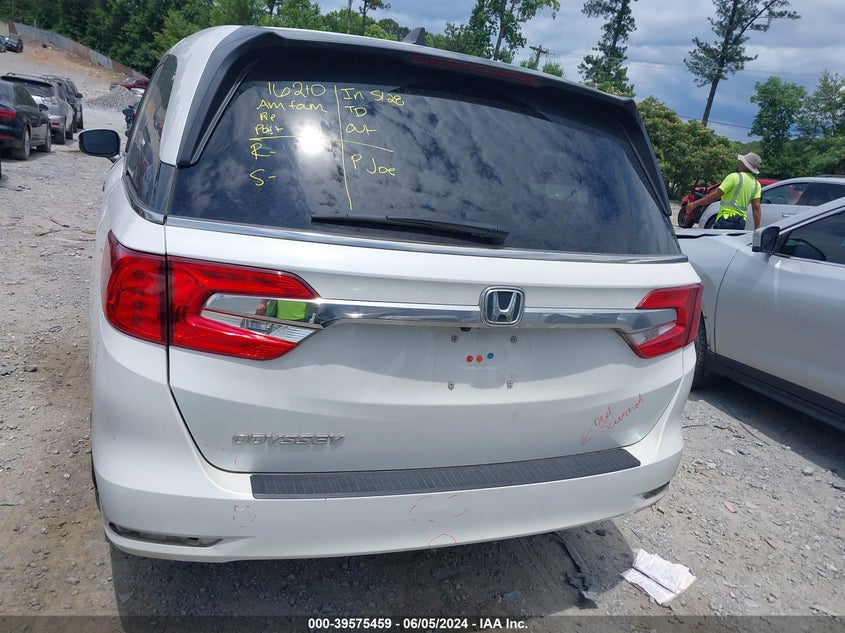 2020 Honda Odyssey Ex-L/Ex-L W/Navi Res VIN: 5FNRL6H74LB023662 Lot: 39575459