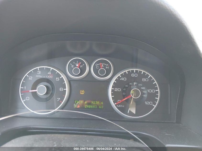 2009 Ford Fusion Sel VIN: 3FAHP08Z39R100758 Lot: 39575486