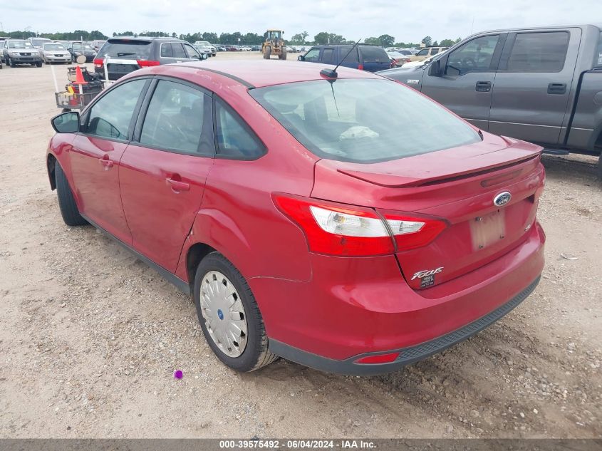 2012 Ford Focus Se VIN: 1FAHP3F20CL125811 Lot: 39575492