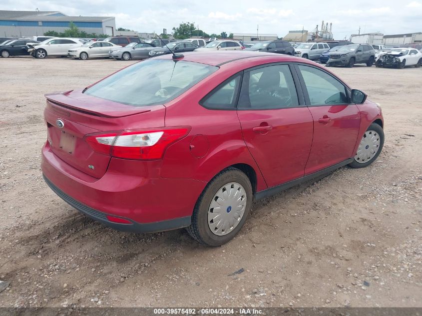 2012 Ford Focus Se VIN: 1FAHP3F20CL125811 Lot: 39575492