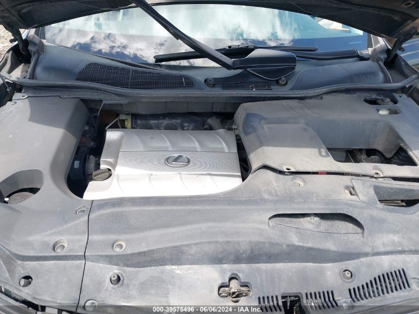 2010 Lexus Rx 350 VIN: 2T2BK1BAXAC063186 Lot: 39575496