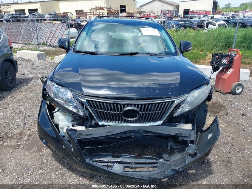 2010 Lexus Rx 350 VIN: 2T2BK1BAXAC063186 Lot: 39575496