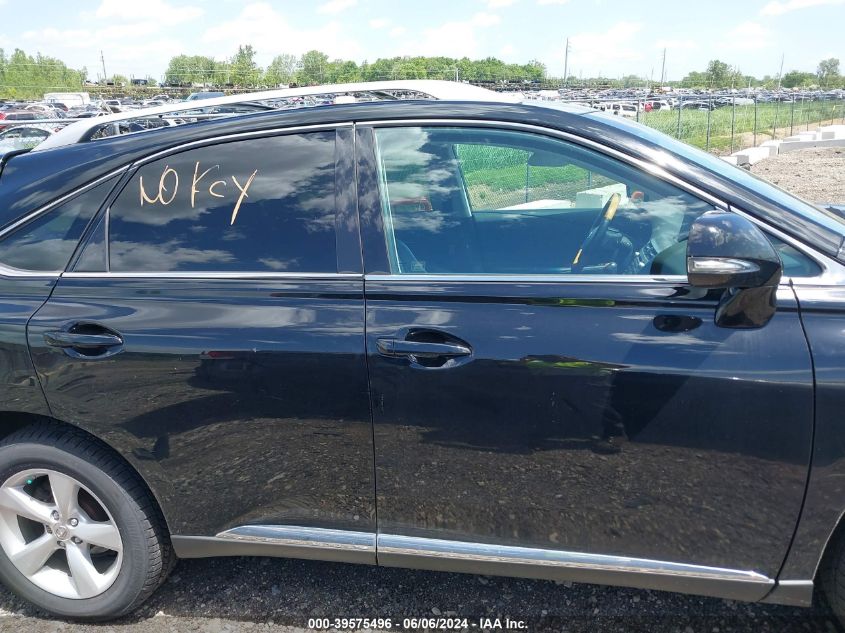 2010 Lexus Rx 350 VIN: 2T2BK1BAXAC063186 Lot: 39575496