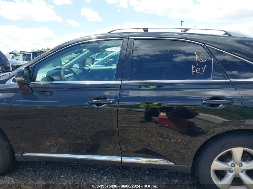 2010 Lexus Rx 350 VIN: 2T2BK1BAXAC063186 Lot: 39575496