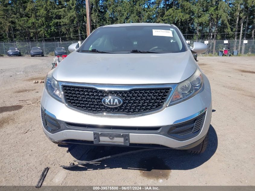 2016 Kia Sportage Lx VIN: KNDPBCAC2G7812260 Lot: 39575500